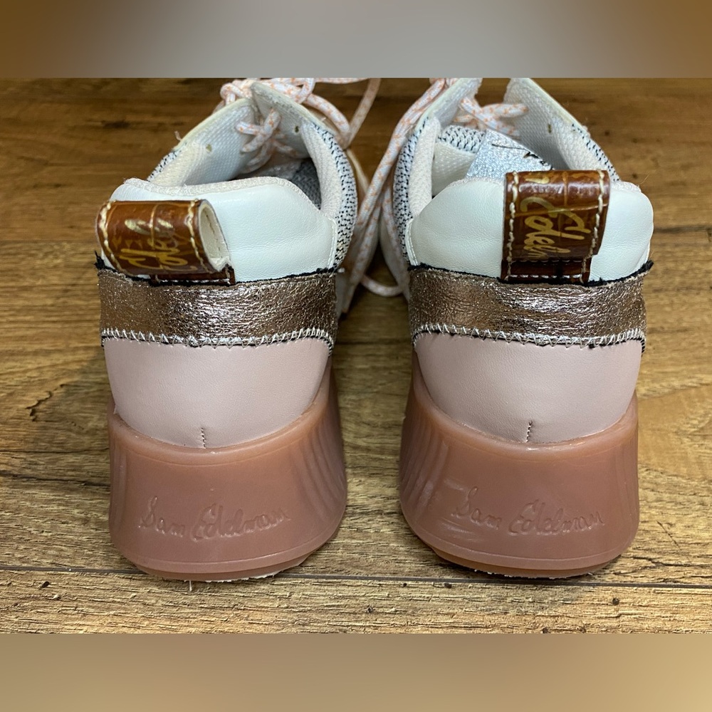 Sam Edelman Women's Darsie Pink Sneakers Size 7.5M - Picture 6 of 7